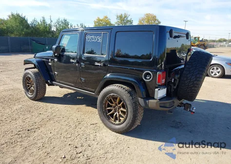 2016 Jeep Wrangler Unlimited 75Th Anniversary z USA, uszkodzony, nr VIN 1C4BJWEG5GL212593